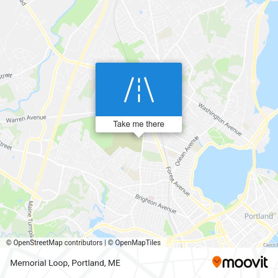 Mapa de Memorial Loop
