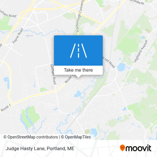 Mapa de Judge Hasty Lane