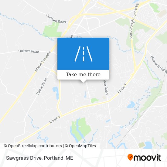 Sawgrass Drive map