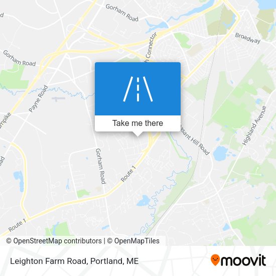 Mapa de Leighton Farm Road