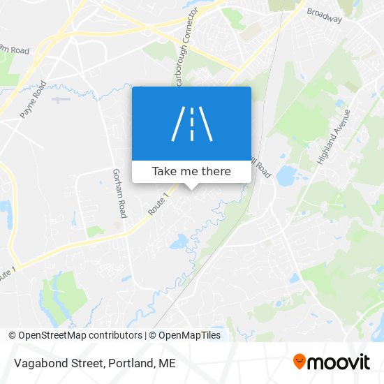 Vagabond Street map