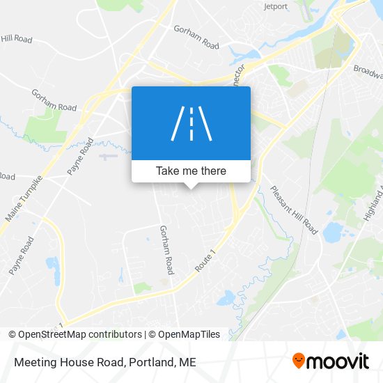 Mapa de Meeting House Road