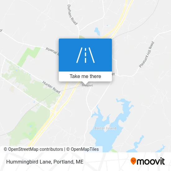 Hummingbird Lane map