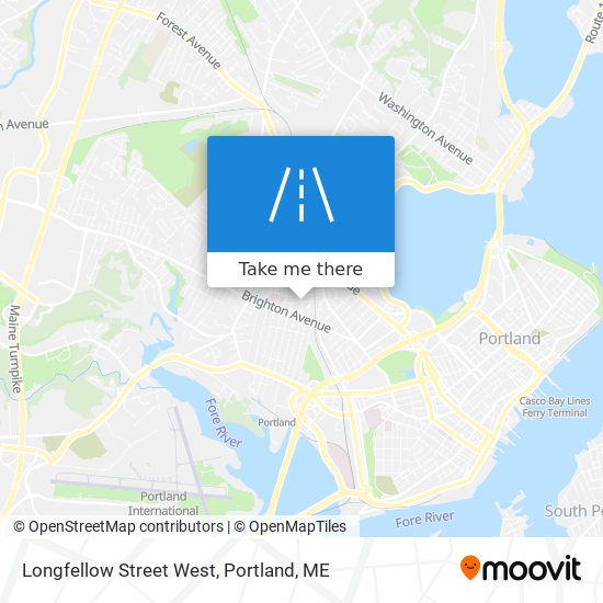 Longfellow Street West map
