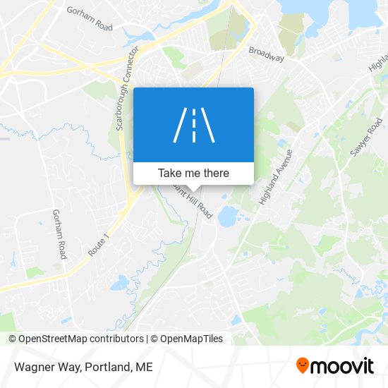 Wagner Way map