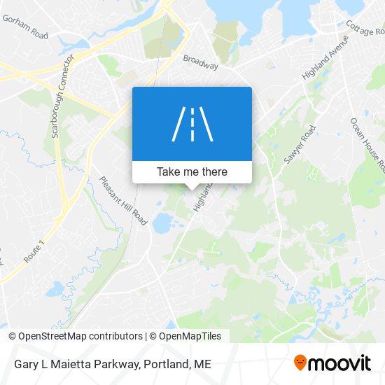 Gary L Maietta Parkway map
