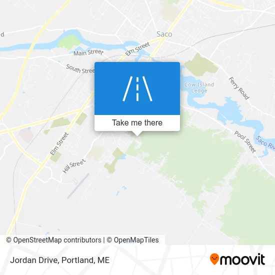 Jordan Drive map