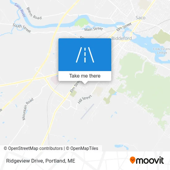 Ridgeview Drive map