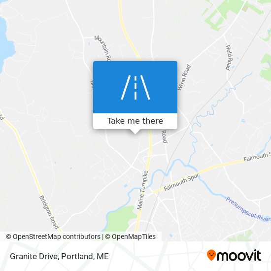 Granite Drive map