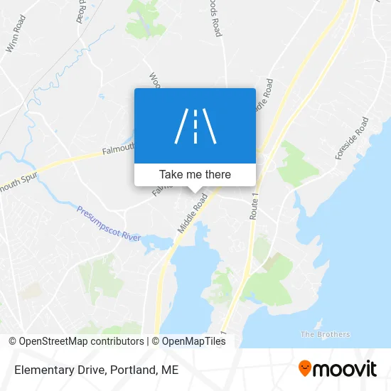 Elementary Drive map
