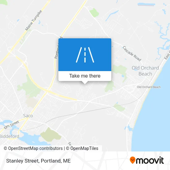 Stanley Street map