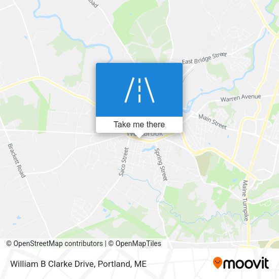 William B Clarke Drive map