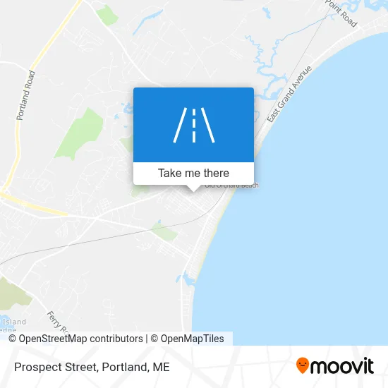 Prospect Street map