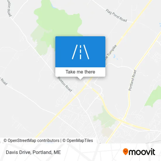 Davis Drive map