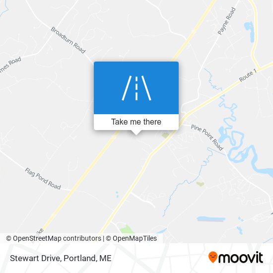 Stewart Drive map