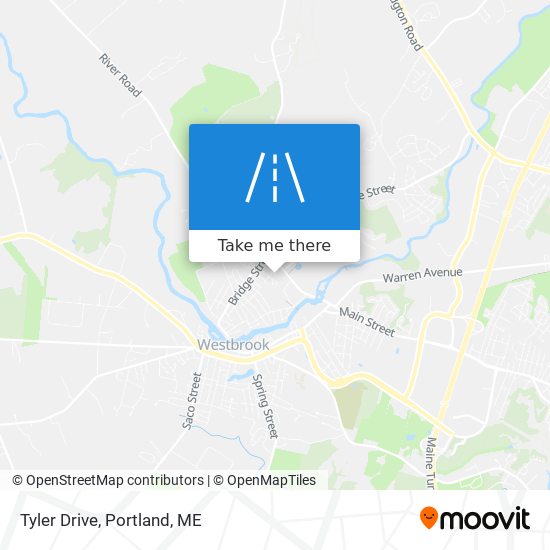 Tyler Drive map