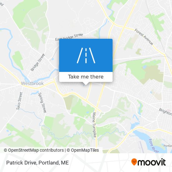 Patrick Drive map