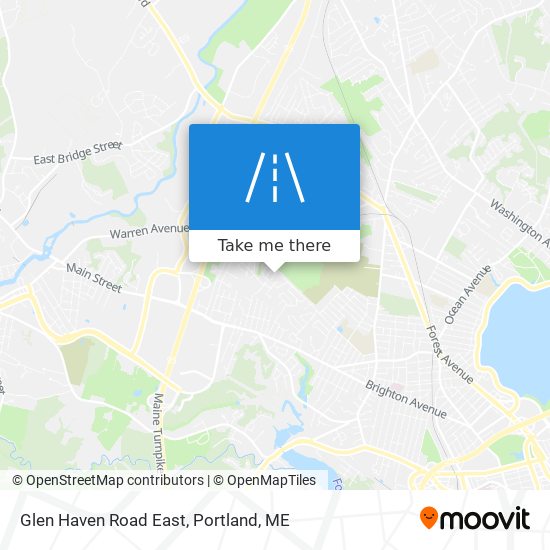 Mapa de Glen Haven Road East