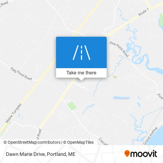 Dawn Marie Drive map