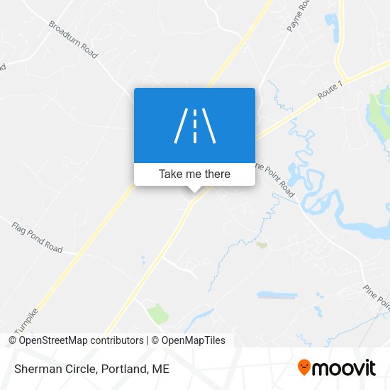Mapa de Sherman Circle