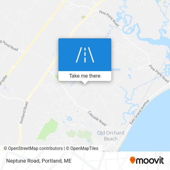 Mapa de Neptune Road