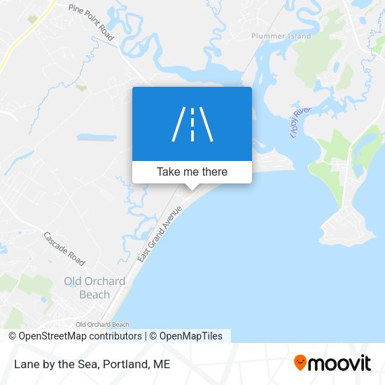 Mapa de Lane by the Sea