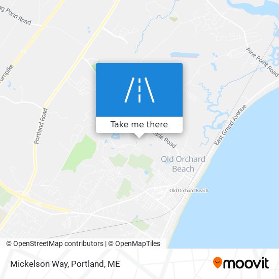 Mickelson Way map