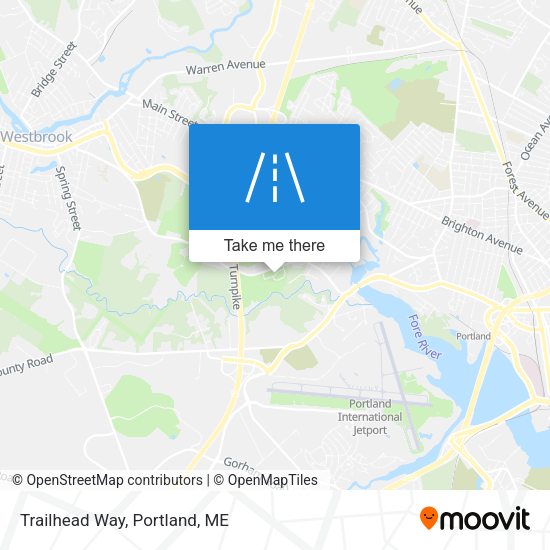 Mapa de Trailhead Way