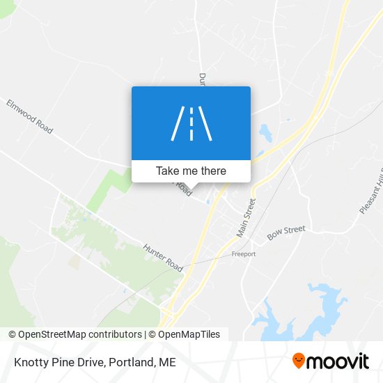 Knotty Pine Drive map