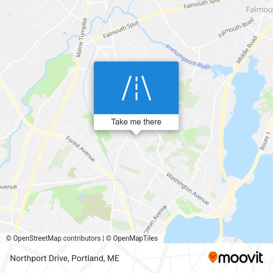 Northport Drive map