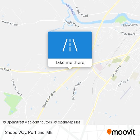 Shops Way map