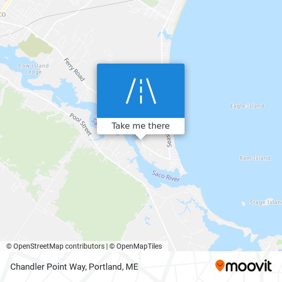 Mapa de Chandler Point Way