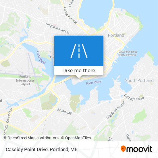 Cassidy Point Drive map