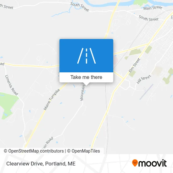 Clearview Drive map