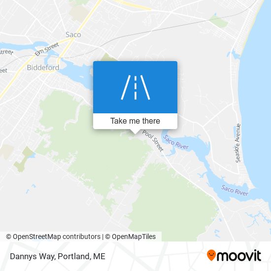 Dannys Way map