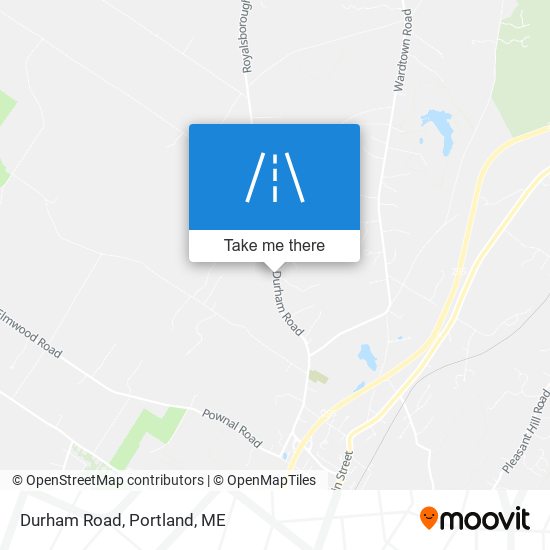 Mapa de Durham Road