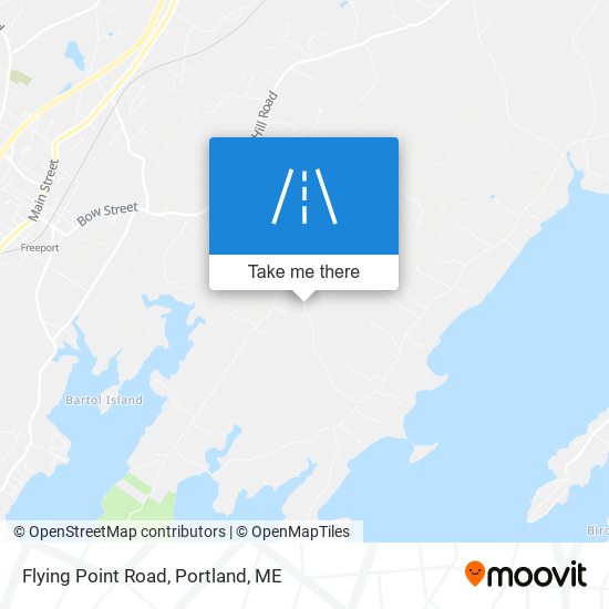 Mapa de Flying Point Road