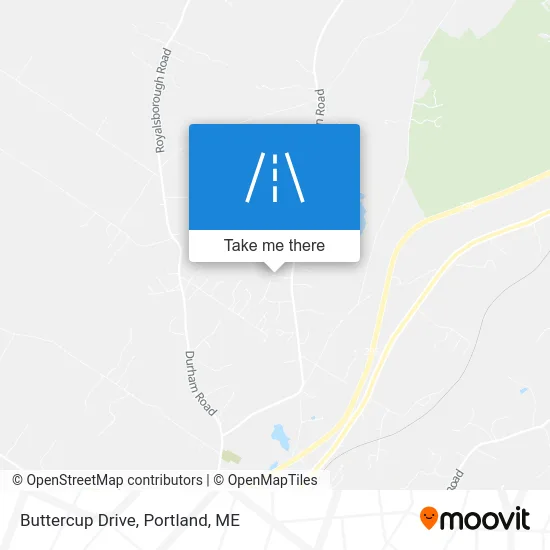Buttercup Drive map