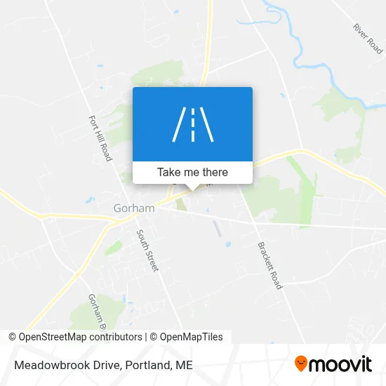 Meadowbrook Drive map
