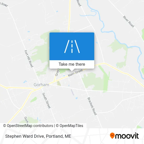 Stephen Ward Drive map