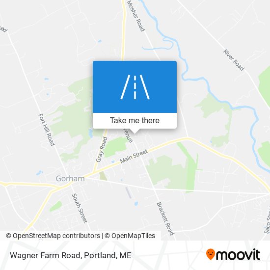 Wagner Farm Road map