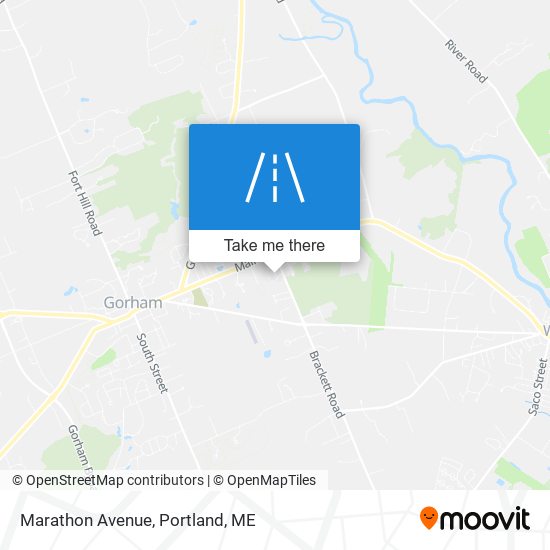 Marathon Avenue map