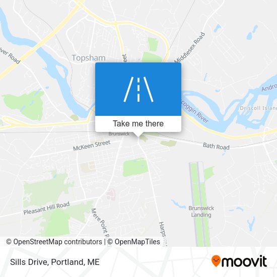 Sills Drive map