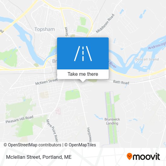 Mapa de Mclellan Street