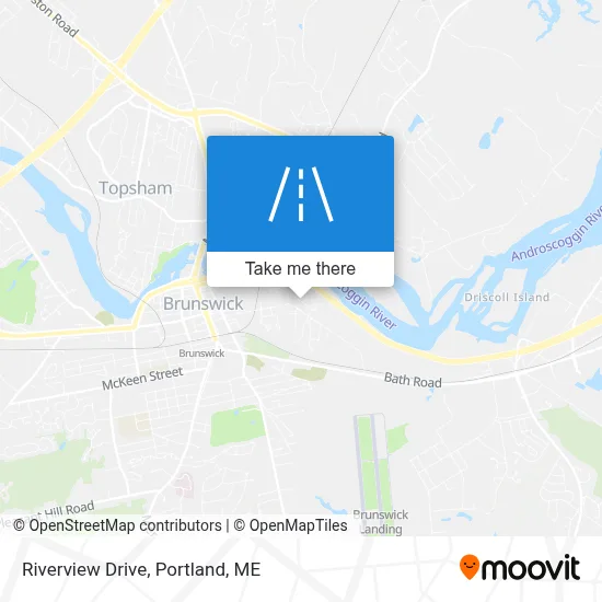 Riverview Drive map