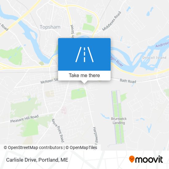 Mapa de Carlisle Drive