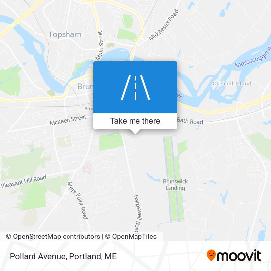 Mapa de Pollard Avenue