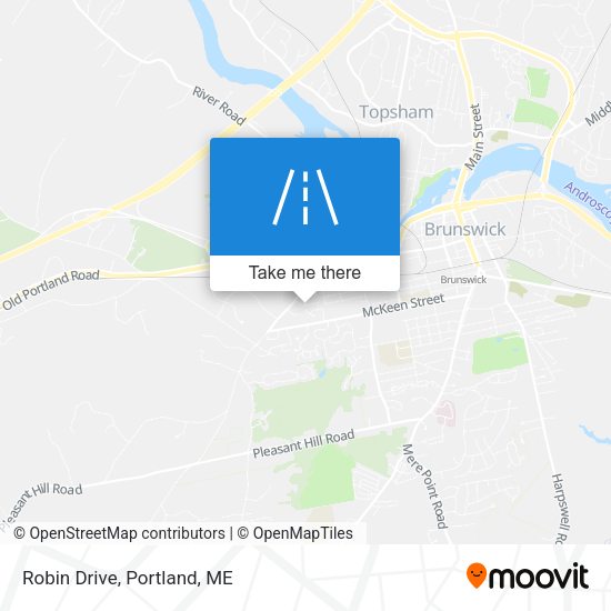 Mapa de Robin Drive