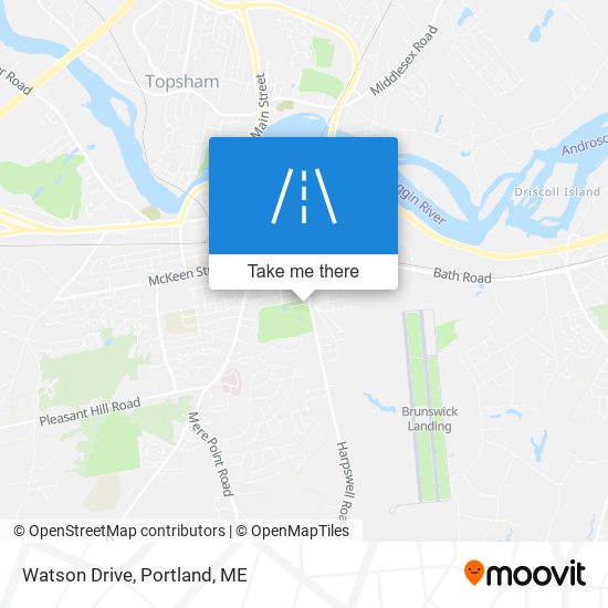 Watson Drive map