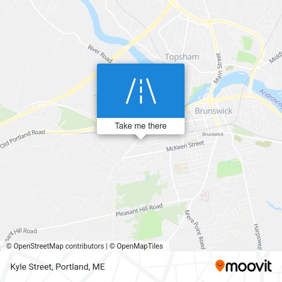 Kyle Street map